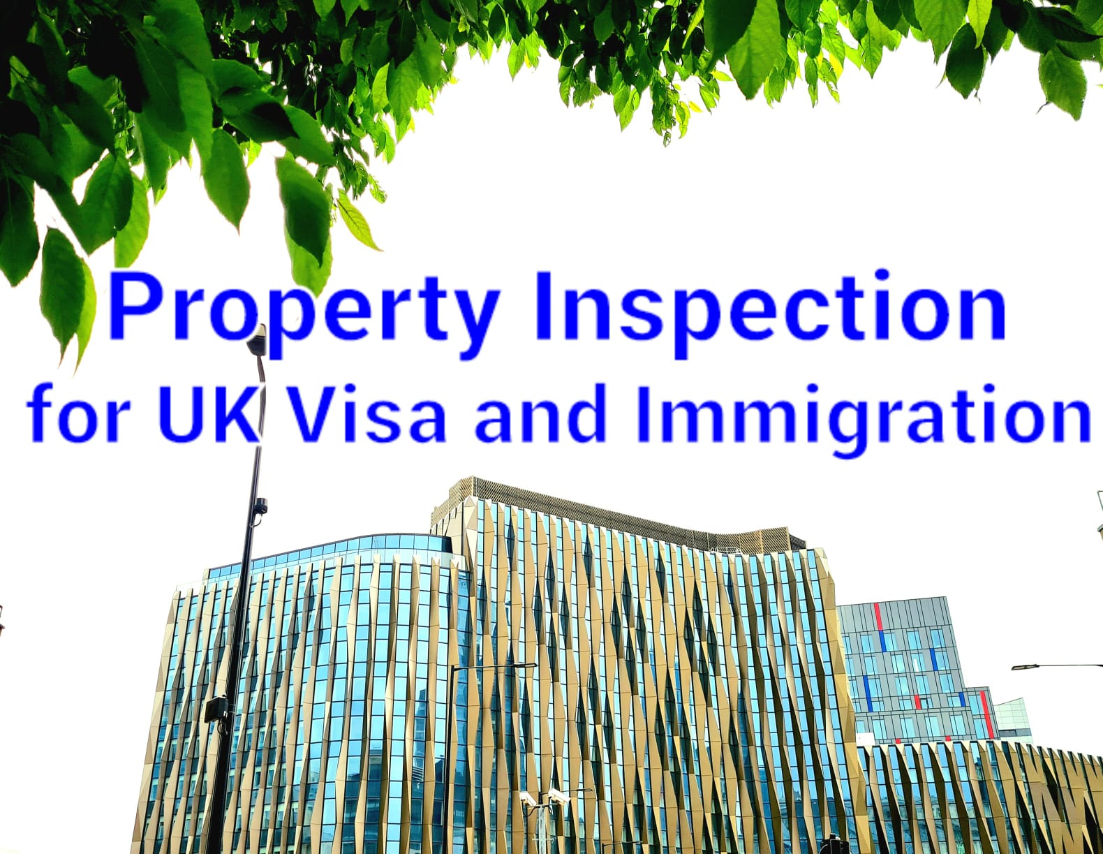 Property Inspection Report for UK Visa and Immigration